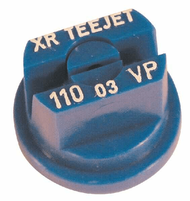 Pièces agricoles - Pièce Pulvérisateur - Buse à jet plat XR 110° 3 bleu plastique TeeJet