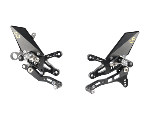 Pièces Quad & Motos - Equipement véhicule - Commandes reculées réglables LIGHTECH repliables - sélection standard