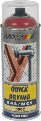 Chimie - Chimie divers - RAL 3002 spray acr. rge carmin