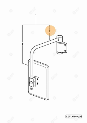 Pièces agricoles - Cabine et structure - TIGE