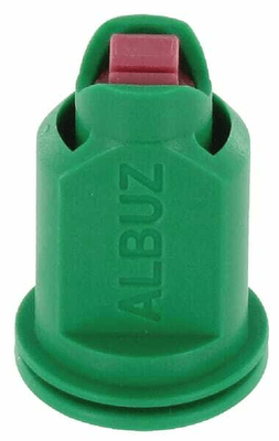 Pièces agricoles - Pièce Pulvérisateur - Buse à double injection d'air CVI TWIN 110° 15 vert céramique Albuz