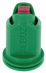 Pièces agricoles - Pièce Pulvérisateur - Buse à double injection d'air CVI TWIN 110° 15 vert céramique Albuz