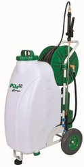 Materiels - Pulvérisateur porté - PULVERISATEUR 50L A BATTERIE SUR ROUES "PILA50" + TUYAU 50M
