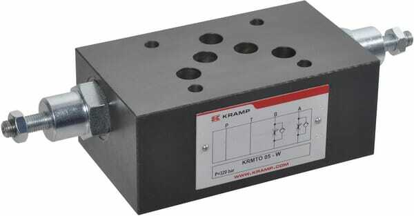 Pièces agricoles - Hydraulique - Clapet antiretour étrangl.NG10