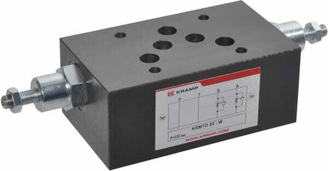 Pièces agricoles - Hydraulique - Clapet antiretour étrangl.NG10