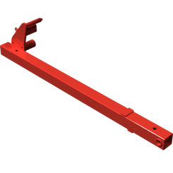 Pièces agricoles - Pièce divers - bras oscillant droit soudé peint