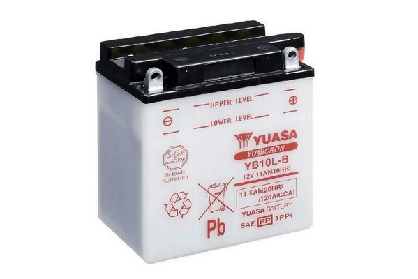 Pièces Quad & Motos - Electrique - Batterie YUASA conventionnelle sans pack acide - YB10L-B