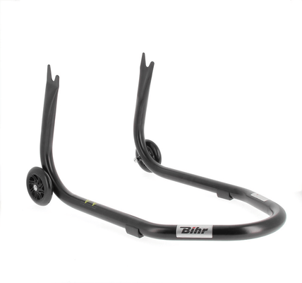 Pièces Quad & Motos - Transport - Garage - Paddock - Béquille arrière BIHR Home Track fixe supports en "V" noir mat roues noir