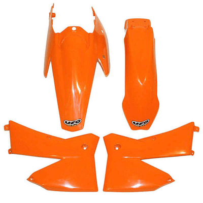 Pièces Quad & Motos - Plastiques - Kit plastique UFO couleur origine orange KTM