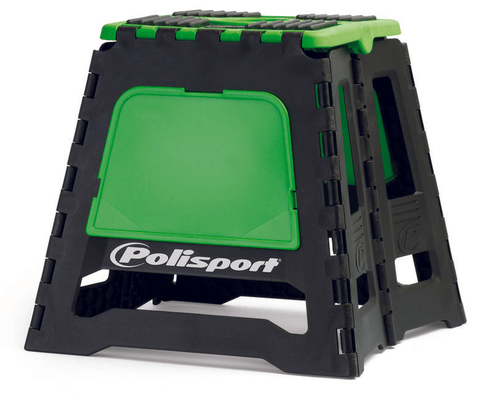 Pièces Quad & Motos - Transport - Garage - Paddock - Lève-moto fixe POLISPORT repliable vert/noir