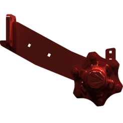 Pièces agricoles - Pièce divers - Bras simple gauche soudé -peint-