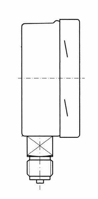 Pièces agricoles - Fertilisation & Lisier - Gaz pression manomètre D100 0-