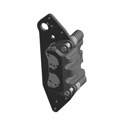 Pièces Quad & Motos - Pièces communes - ASM-BRK-CAL,FL,DB-1-3/8,ALG,SS