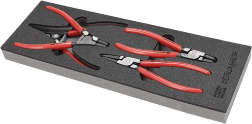 Outils - Outils divers - Jeu de pinces à circlips 4 pièces