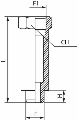 Pièces agricoles - Pièce pneumatique - Manche d'extension