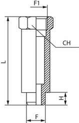 Pièces agricoles - Pièce pneumatique - Manche d'extension