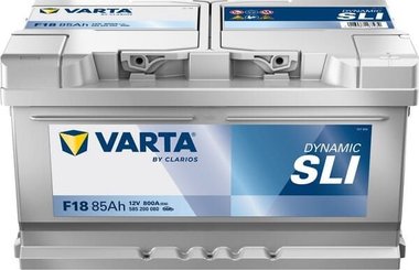 Pièces agricoles - Eclairage - Battery 12V 85Ah 800A F18 VARTA Dynamic SLI