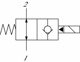 Pièces agricoles - Hydraulique - Valve 2/2 SVP08-NOR-00-B-00