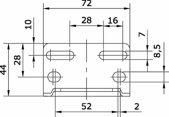 Pièces agricoles - Pièce pneumatique - Fixation couvercle à ressort 2