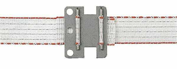 Pièces agricoles - Cloture,Jardin & Sylviculture - 5 connecteurs à ruban 20-40mm