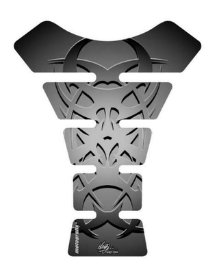 Pièces Quad & Motos - Equipement véhicule - Protection de réservoir MOTOGRAFIX Street Style 1pc Celtic Tribal Tattoo noir