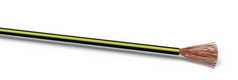 Bobine de câble FLRY blanc/jaune 0,75 mm² 100 m (par 1)
