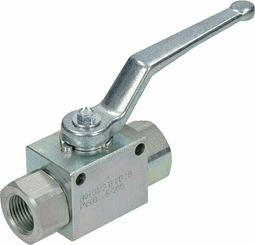 Pièces agricoles - Hydraulique - Vanne à bille 1/2" BSP+fix.