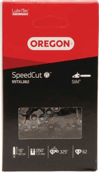 Pièces agricoles - Jardin et forêt pièce adaptable - Chaîne de tronçonneuse .325" 1,3mm 62 DL demi-ciseau Speedcut Boite Oregon