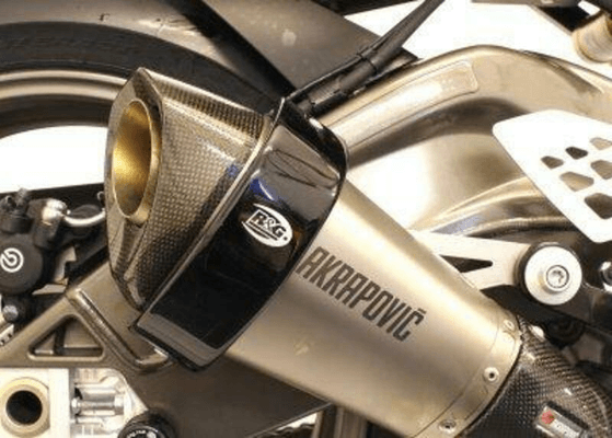Pièces Quad & Motos - Equipement véhicule - Protection de silencieux R&G RACING noir Akrapovic hexagonal