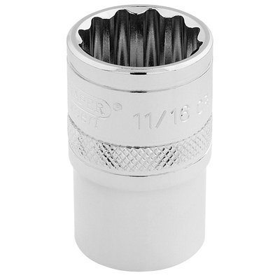 Pièces Quad & Motos - Outillage - Douille DRAPER 1/2'' 12 points 11/16''