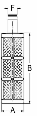 Pièces agricoles - Pièce Pulvérisateur - Filtre de bidon avec poids
