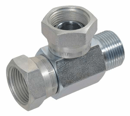 Pièces agricoles - Hydraulique - Goujon en L F/M/F 1-1/4 BSP