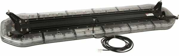 Pièces agricoles - Eclairage - Barre lumineuse LED, 195W, 12-24V, ambre, à boulonner, 1372mm, Kramp
