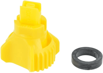 Pièces agricoles - Pièce Pulvérisateur - Jeu de buses à injection d'air (8 pièces) RDX 120° 02 jaune
