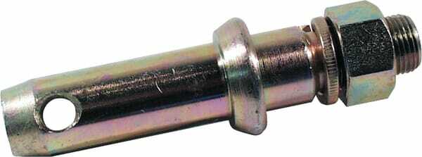 Pièces agricoles - Tracteur pièce adaptable - Axe de bras inférieur 28x149mm filetage: 7/8"x35mm Cat.2 Kramp