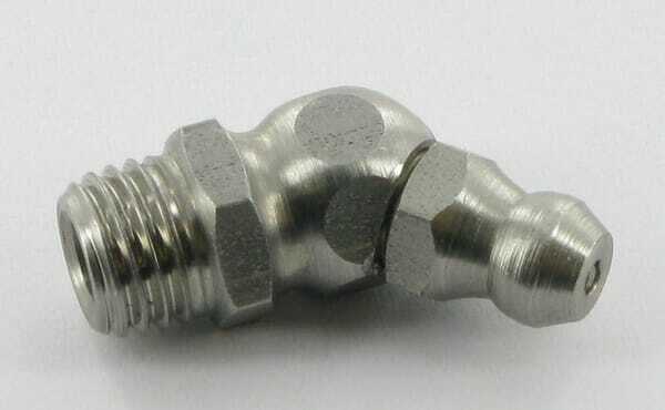 Pièces agricoles - Outils atelier - Graisseur M8 45° inoxydable