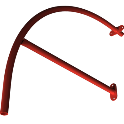 Pièces agricoles - Pièce divers - main courante soudée -peinte-