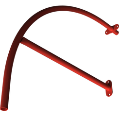 Pièces agricoles - Pièce divers - main courante soudée -peinte-