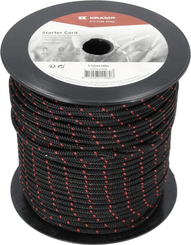 Pièces agricoles - Moteurs pièce adaptable - Cordon de lanceur 5,5 mm x 100 m noir