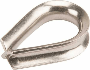 Pièces agricoles - Fasteners - Cosse-coeur inox-A4 5 mm