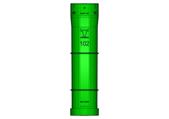 Materiels - Accessoires 20Kg-30Kg - PACK DE 34 FOURREAUX TREFLE VERT D.102MM COMPLET