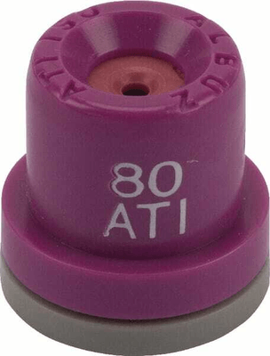 Pièces agricoles - Pièce Pulvérisateur - Buse à injection d'air à cône creux ATI 80° 25 violet céramique Albuz