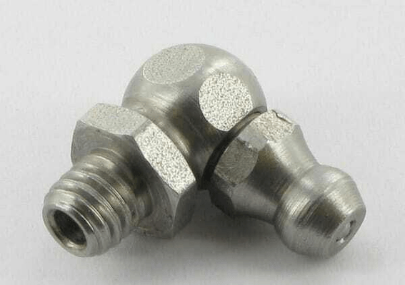 Pièces agricoles - Outils atelier - Graisseur coudé M6 90° inoxydable