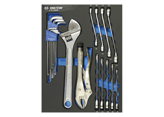 Outils - Outils divers - Module mousse + PP 20pcs clés-pinces-molette