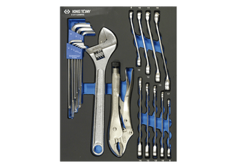Outils - Outils divers - Module mousse + PP 20pcs clés-pinces-molette