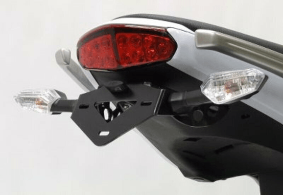 Pièces Quad & Motos - Equipement véhicule - Support de plaque R&G RACING noir Kawasaki ER-6 F/N