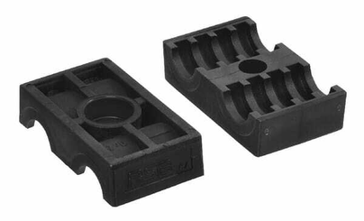 Pièces agricoles - Hydraulique - Bride pour tuyau PP 22/22mm (25)