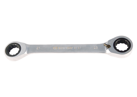 Outils - Outils divers - Clés polygonales à cliquet angle de tête à 15° 12X13mm