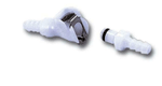 Raccord rapide MOTION PRO Ø6mm double blocage blanc