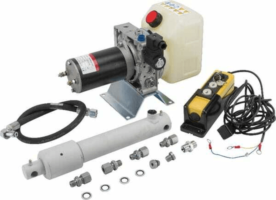 Pièces agricoles - Hydraulique - Kit lev chasse-neige qud 12VDC